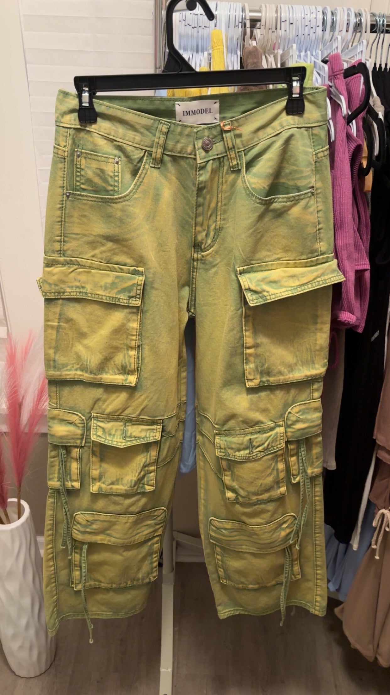 Y2K Jeans (Yellow)