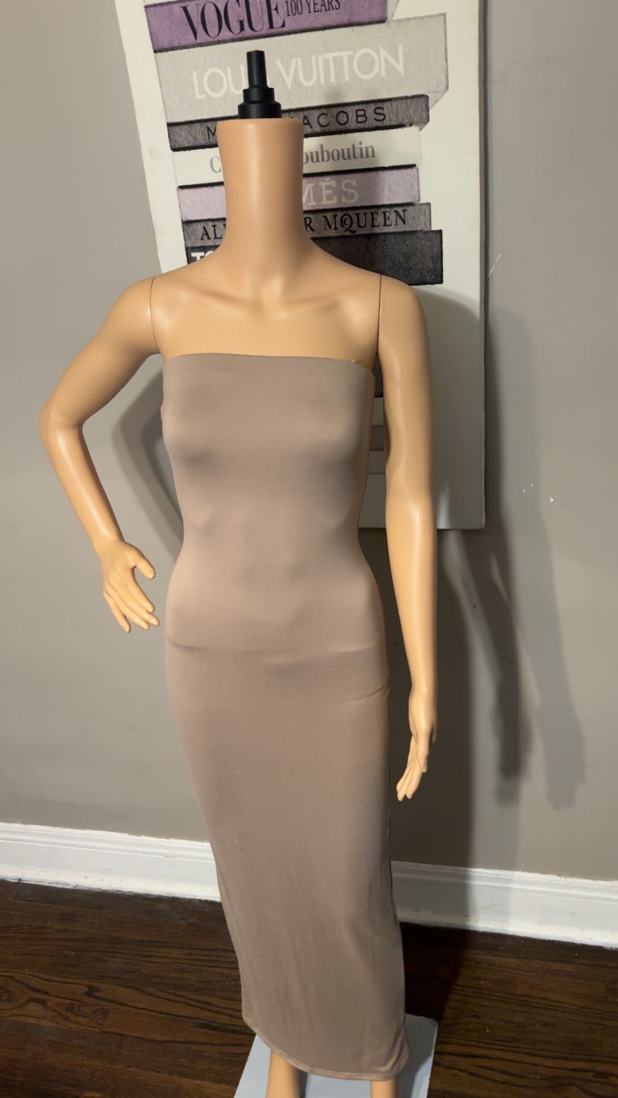 Tube Dress (Tan)