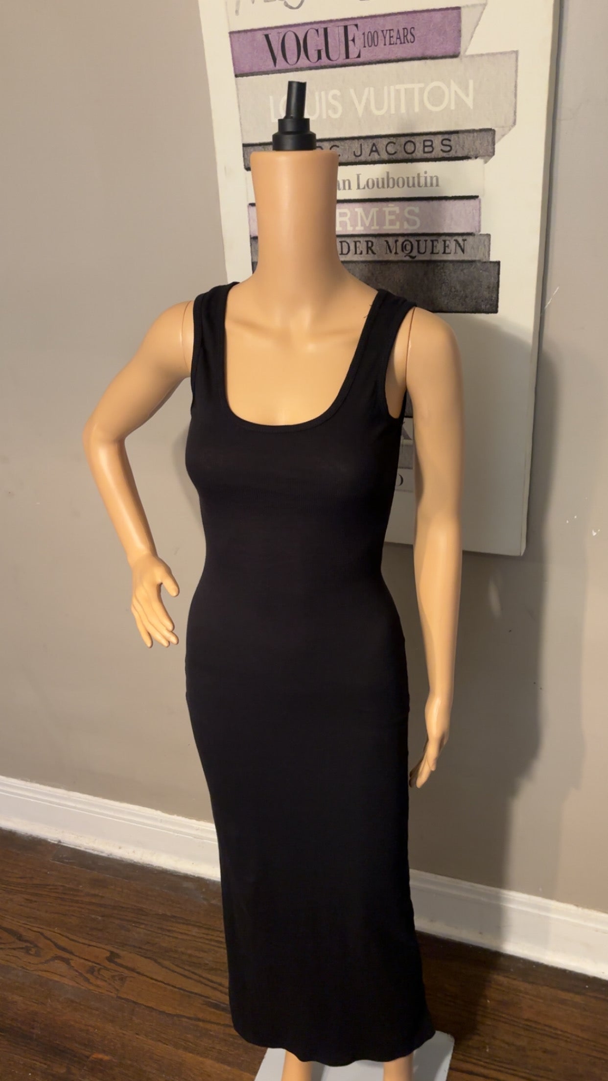 Tank Dress (Black)