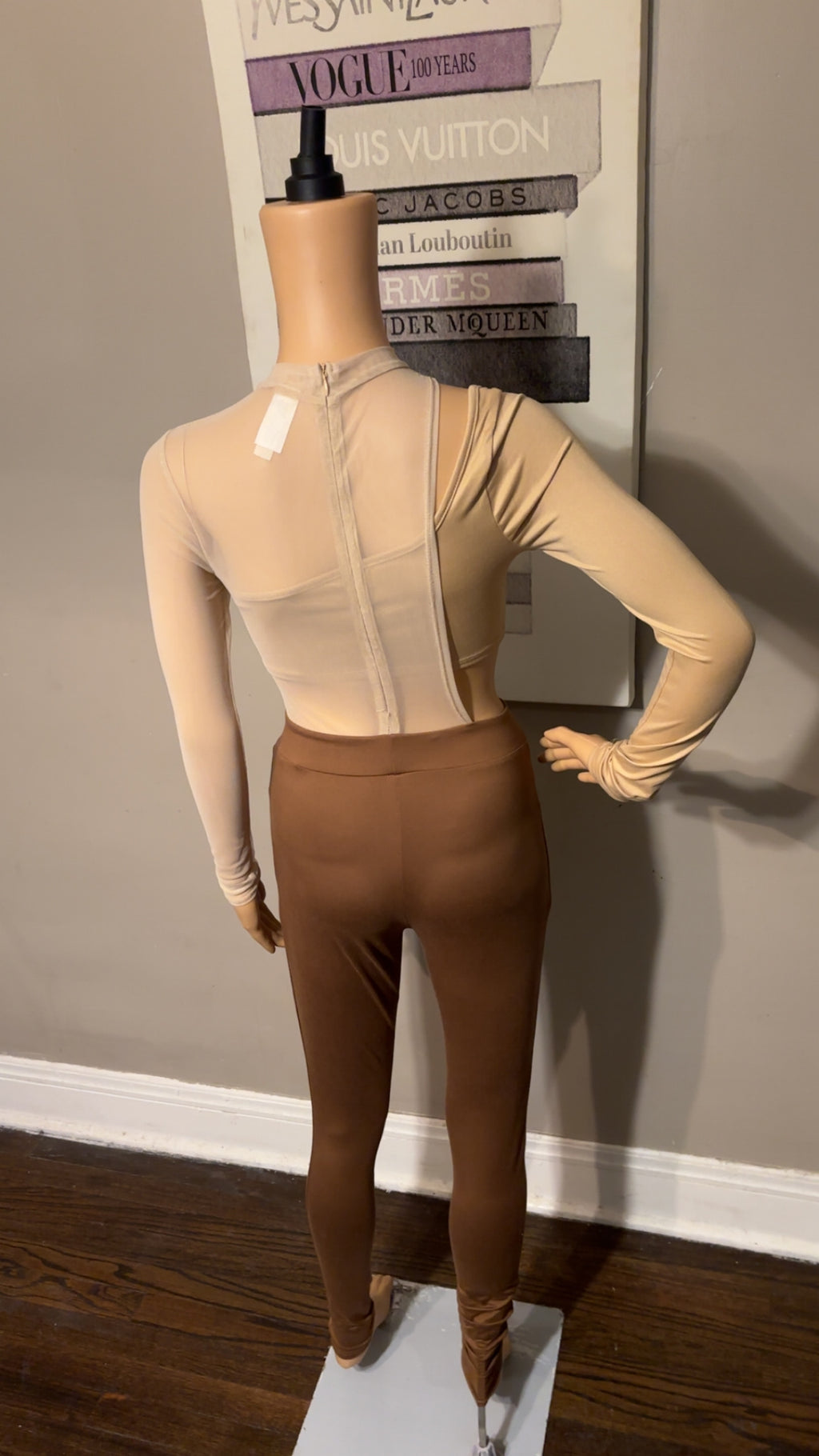 Such A Lady Jumpsuit (Nude)