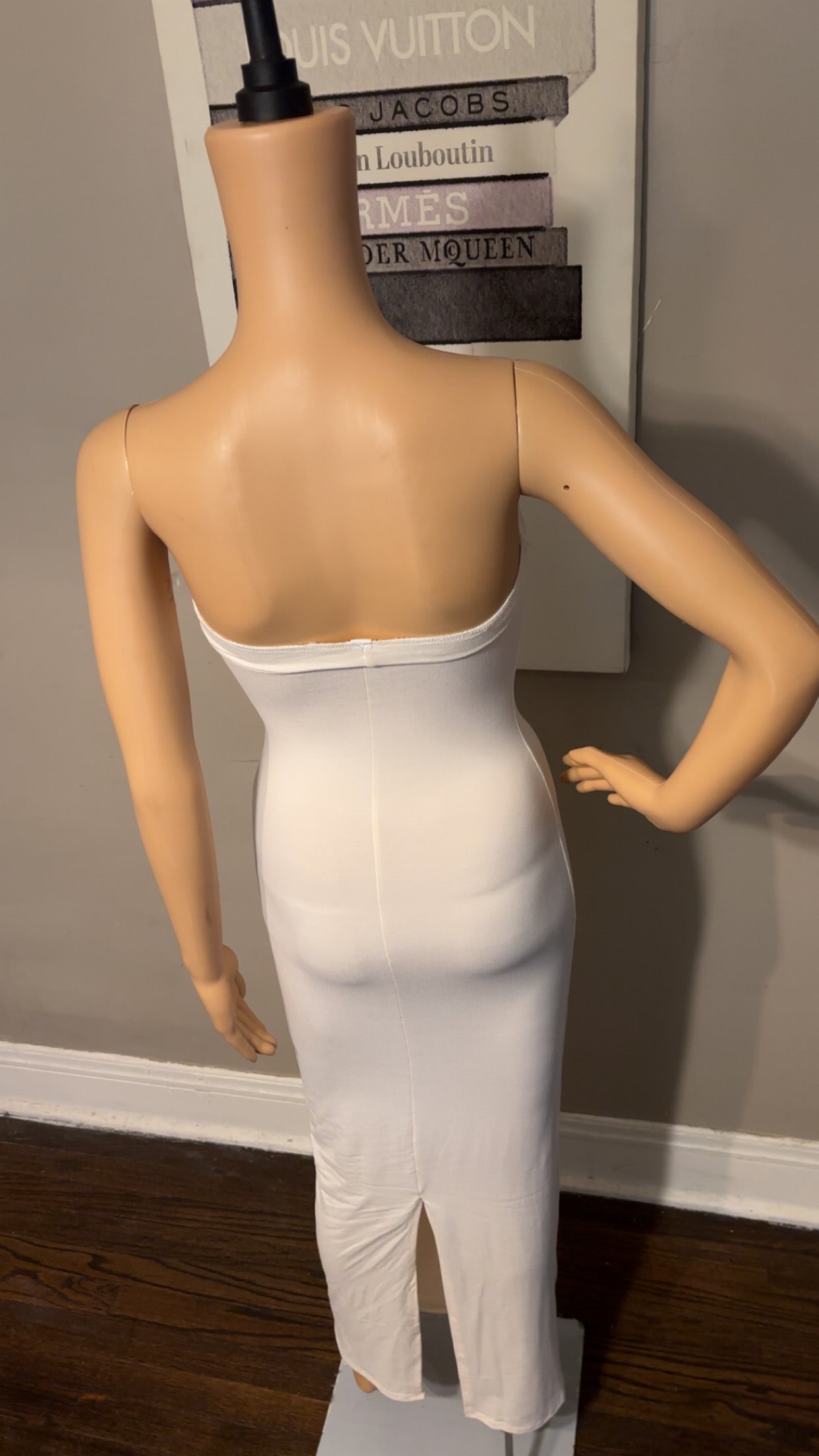 Tube Dress (Cream)