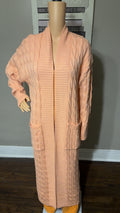 All Weather Cardigan (Peach)