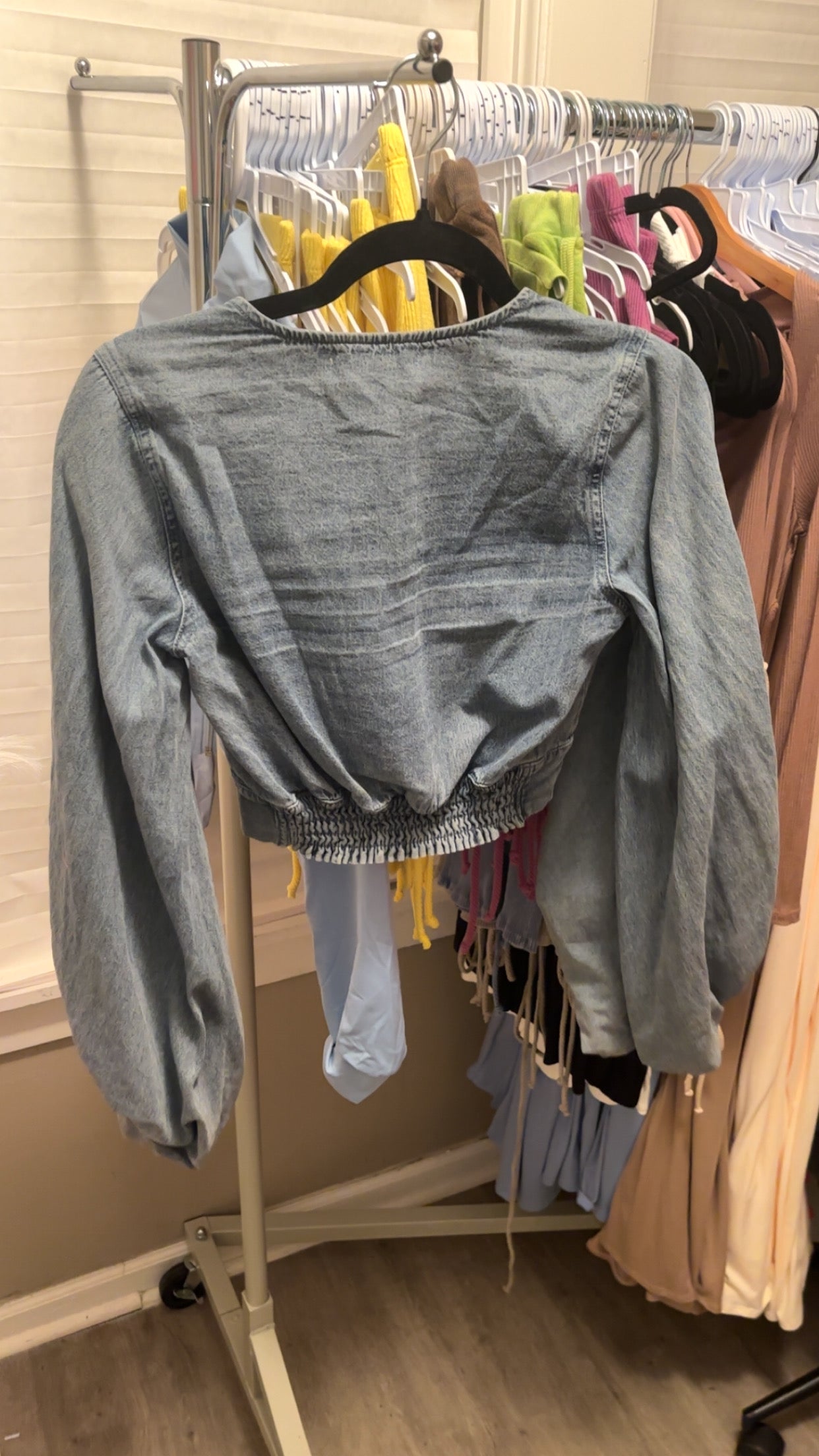 Denim Crop Top