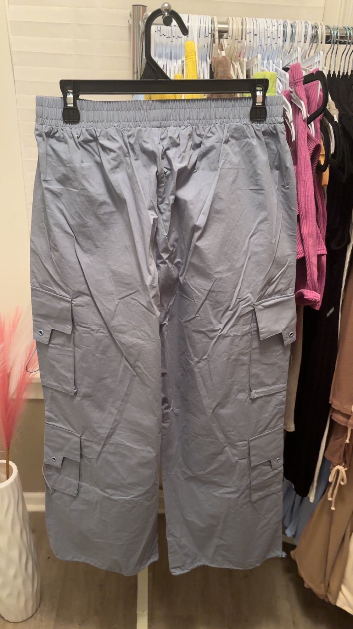 No Chill Cargo Pants (Light Blue)