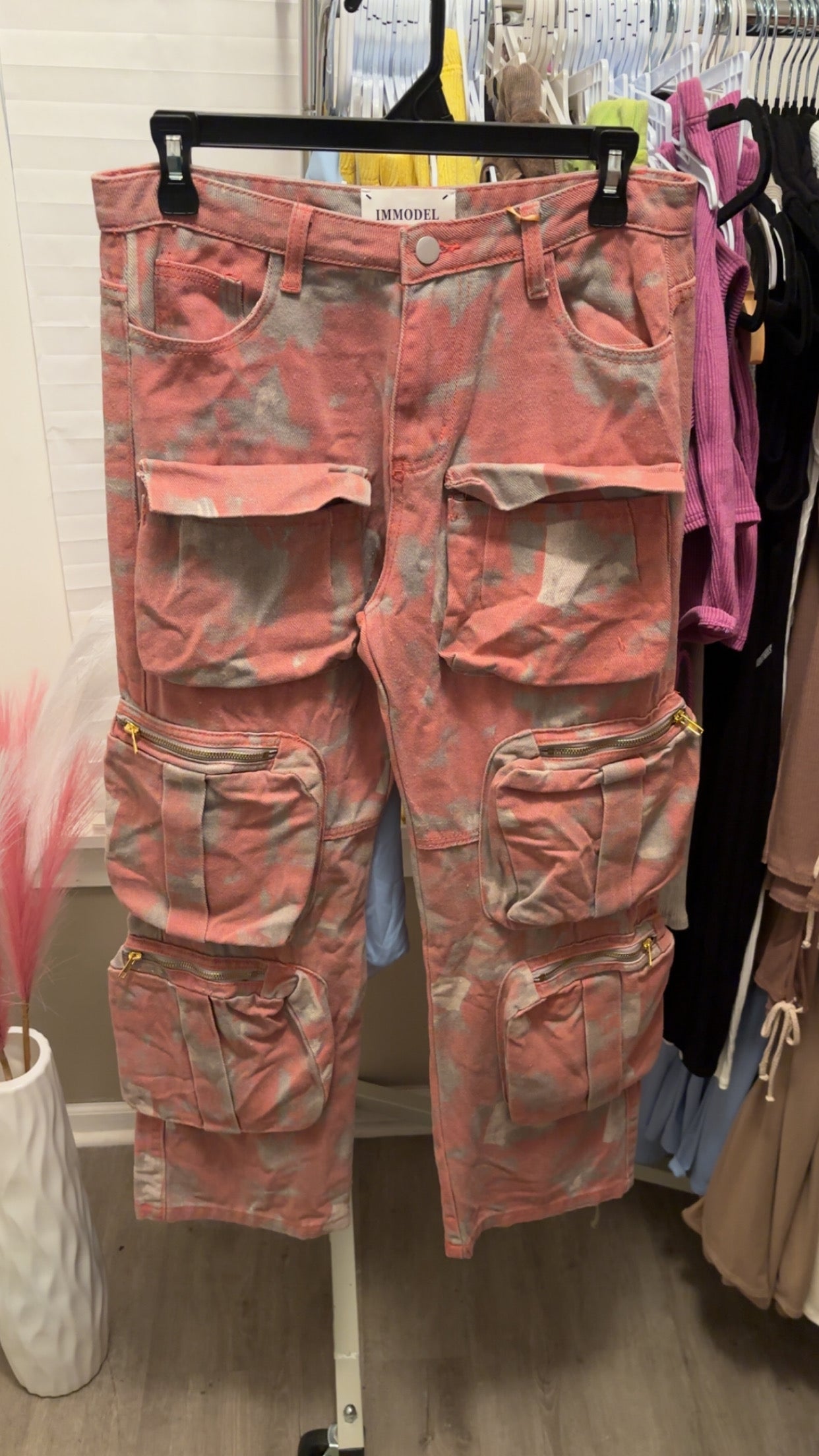 Y2K Jeans (Red)