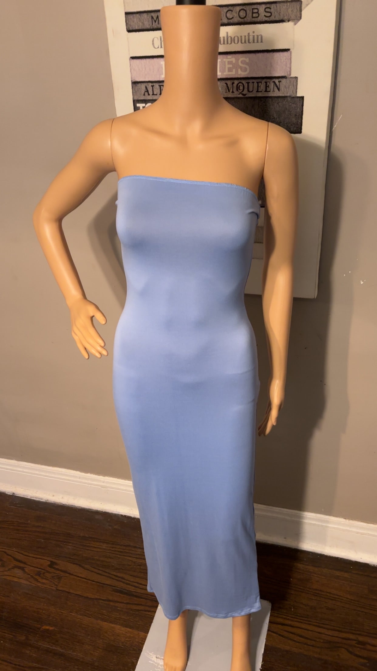 Tube Dress (Blue)