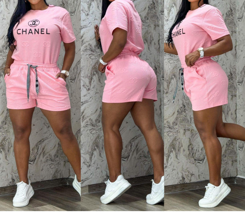 CC Short Set (Pink)