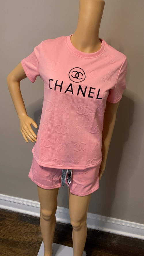 CC Short Set (Pink)