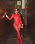 Viral IG Jumpsuit (Red)